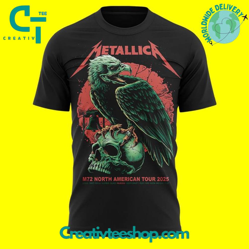 Philadelphia Eagles x Metallica 2025 Tour Takeover Special Tee