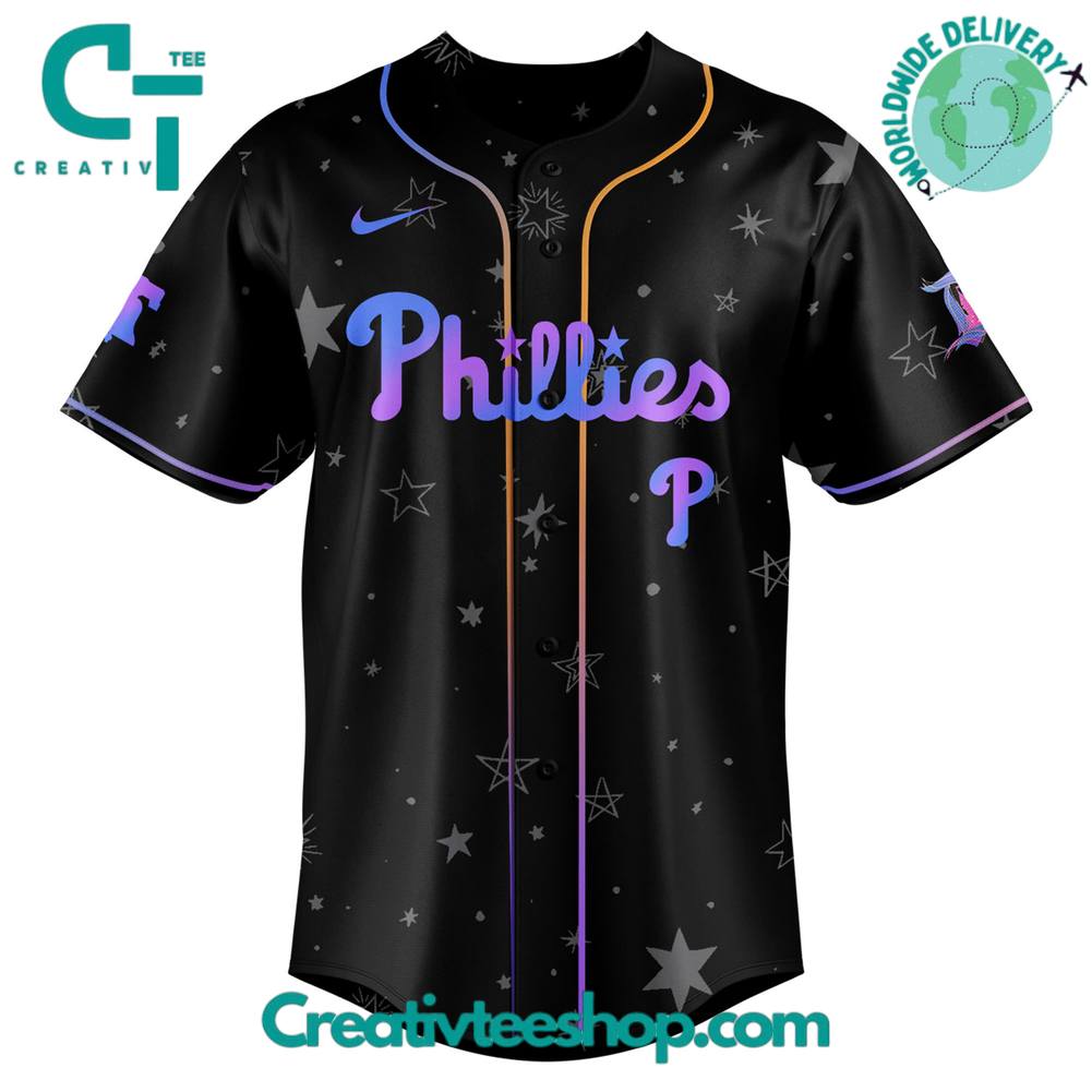 Philadelphia Phillies x Disneyland 70th Anniversary Special Edition Baseball Jersey