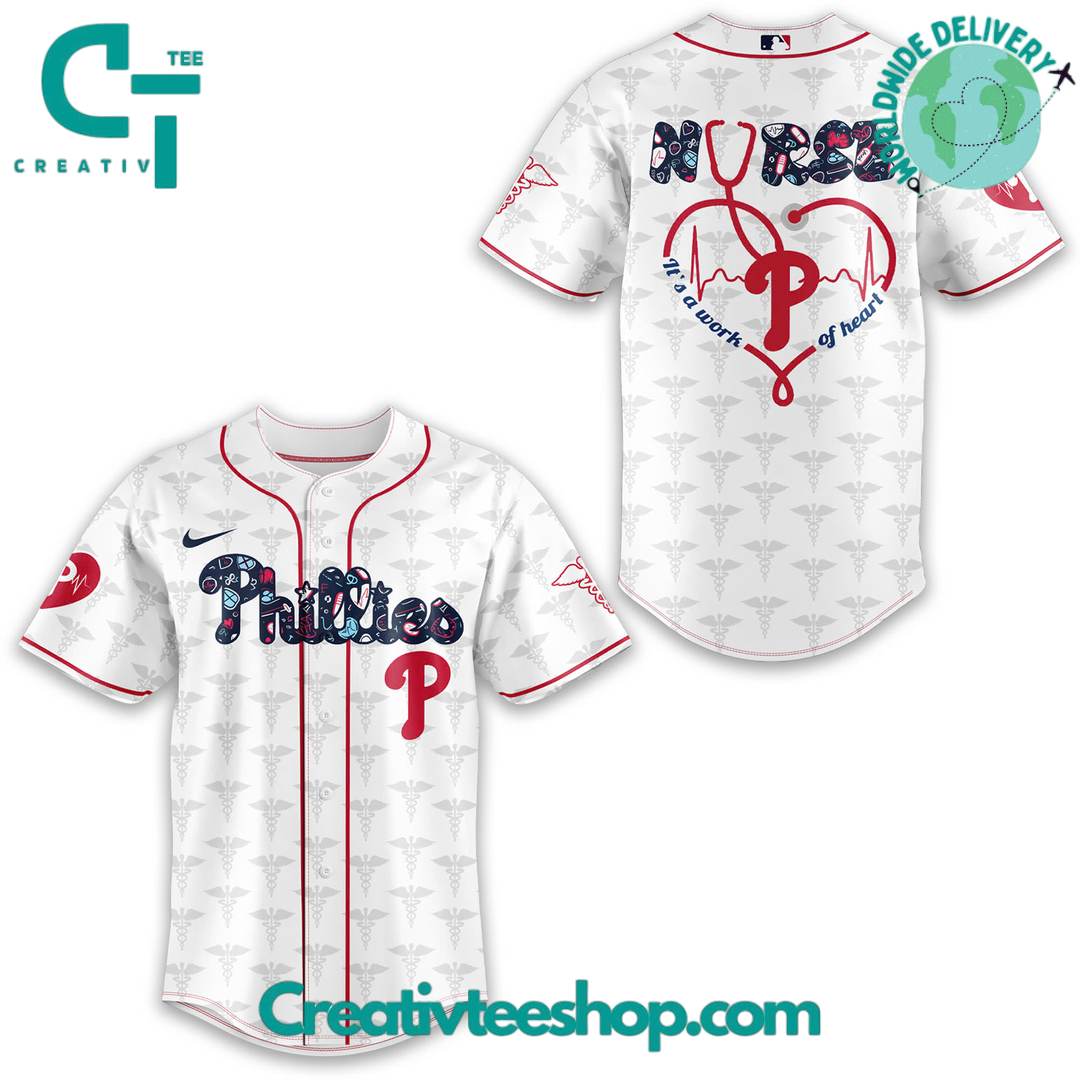 Philadelphia Phillies x Nurses Night Special Baseball Jersey