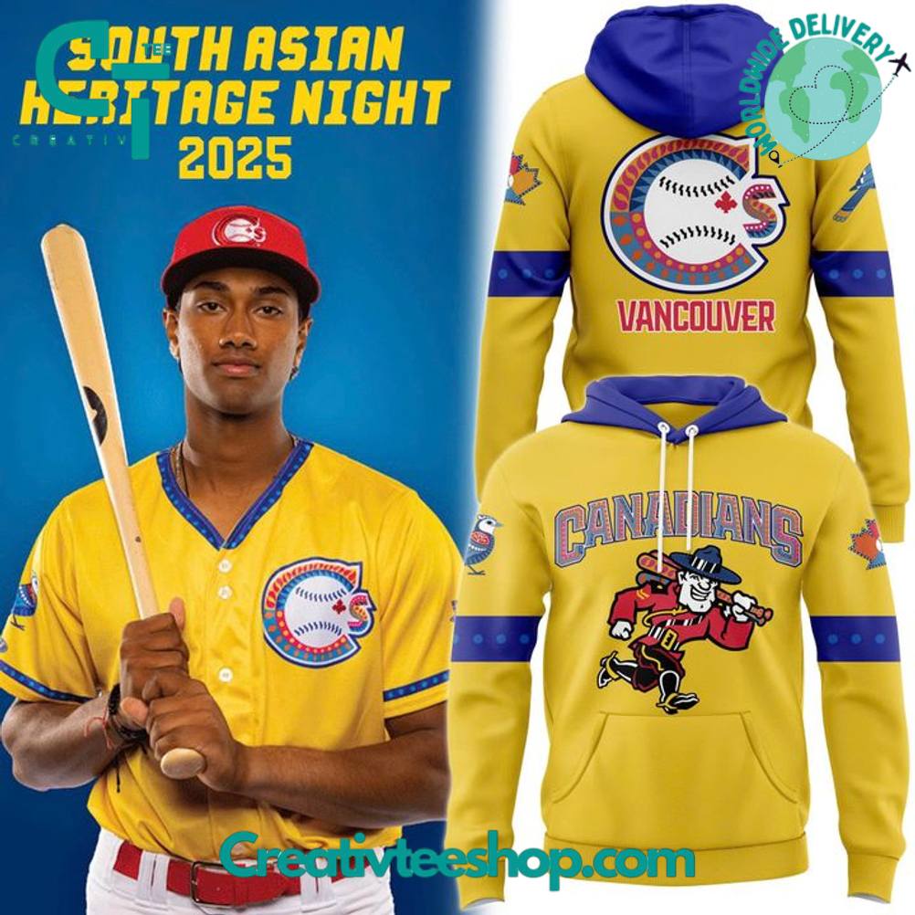 Vancouver Canadians South Asian Heritage Night 2025 Special Hoodie
