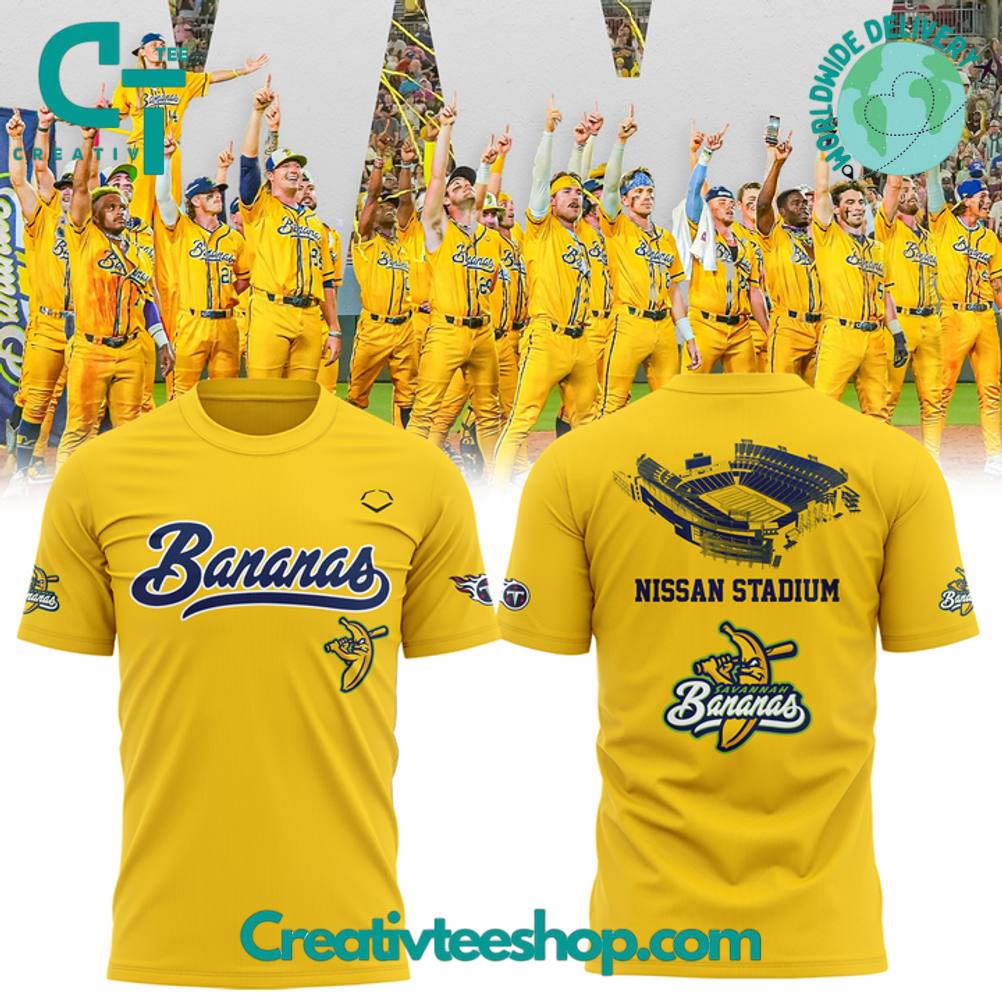Savannah Bananas X Tennessee Titans Limited Edition Shirt