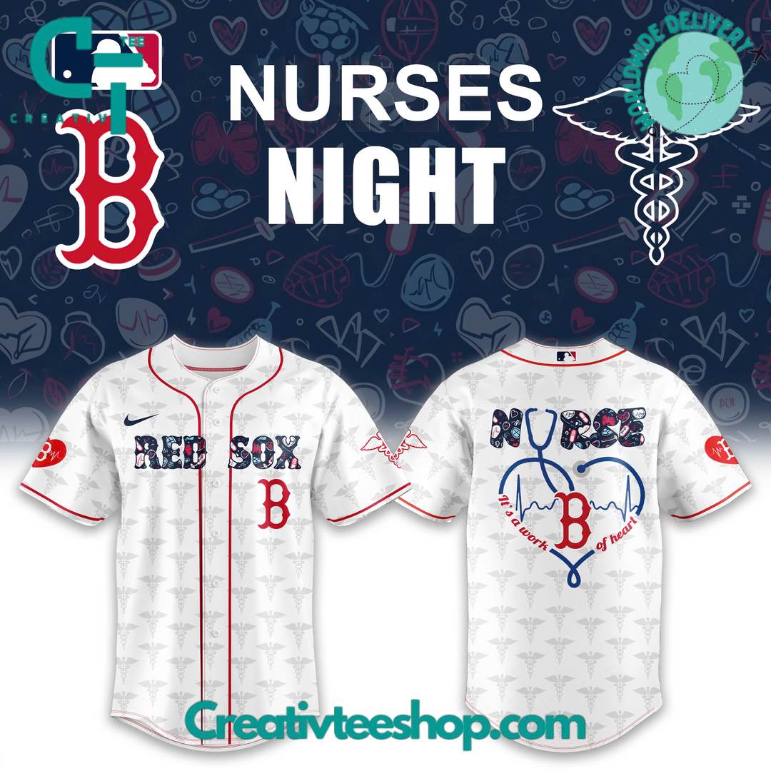 Boston Red Sox x Nurses Night Special Baseball Jersey