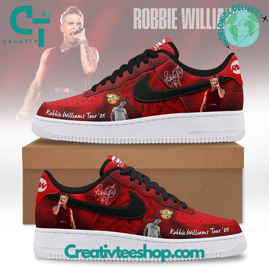 Robbie Williams Tour 2025 Special Air Force 1 Sneaker