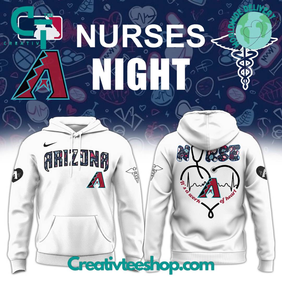 Arizona Diamondbacks x Nurses Night Special Hoodie