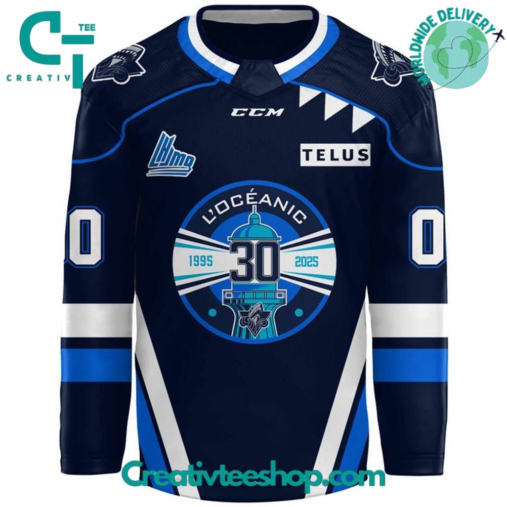 Rimouski Oceanic Special New 2025 Personalized Hockey Jersey