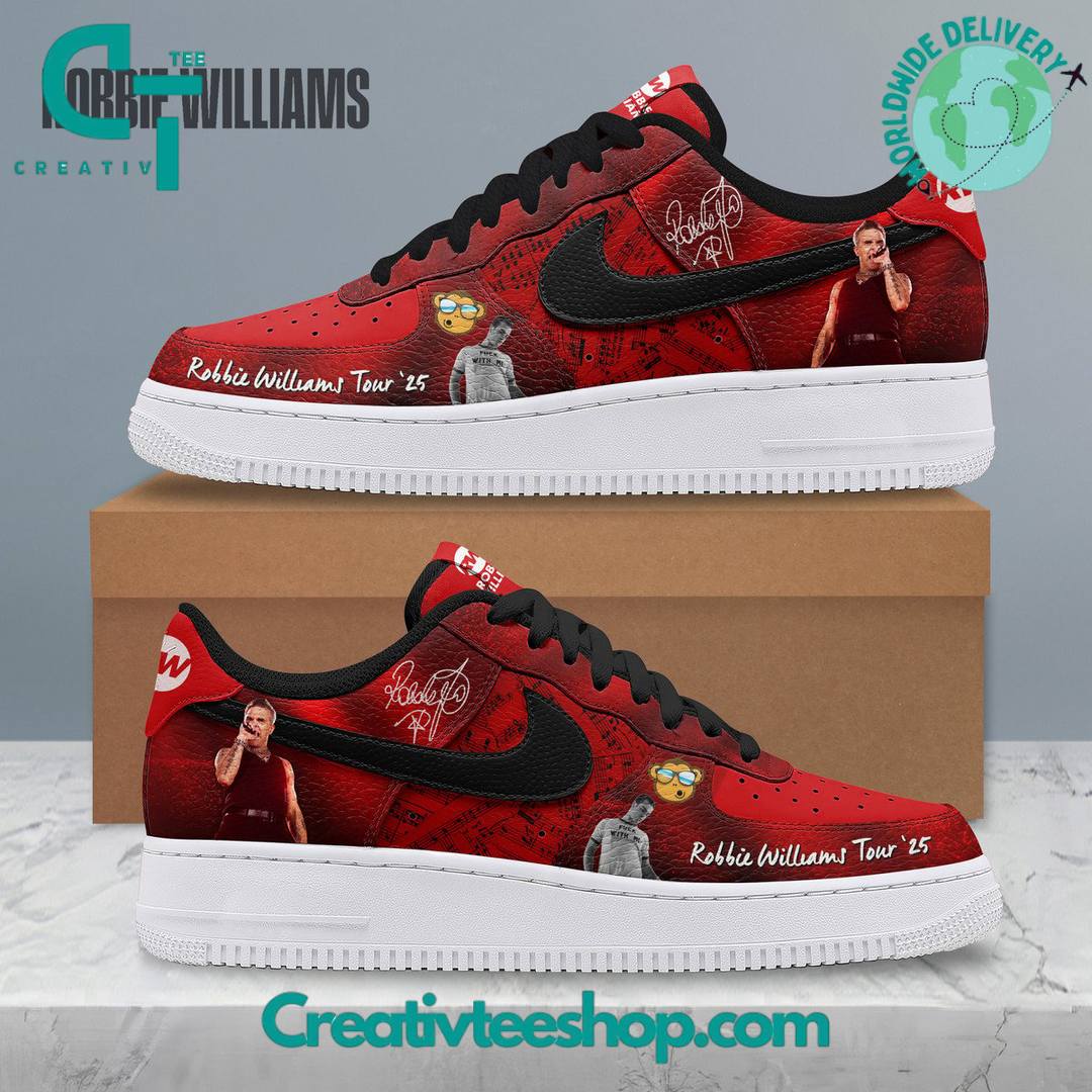 Robbie Williams Tour 2025 Special Air Force 1 Sneaker