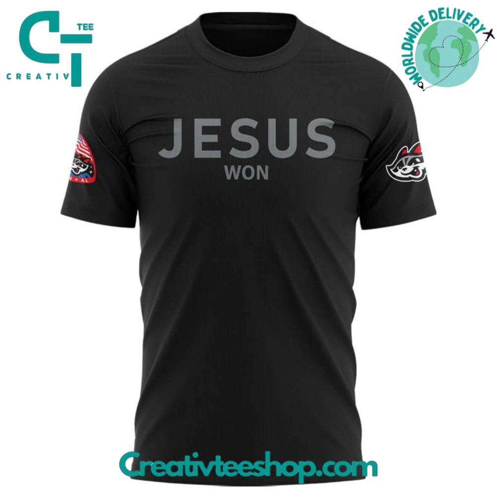 Rocket City Trash Pandas x Jesus Won Special Tee