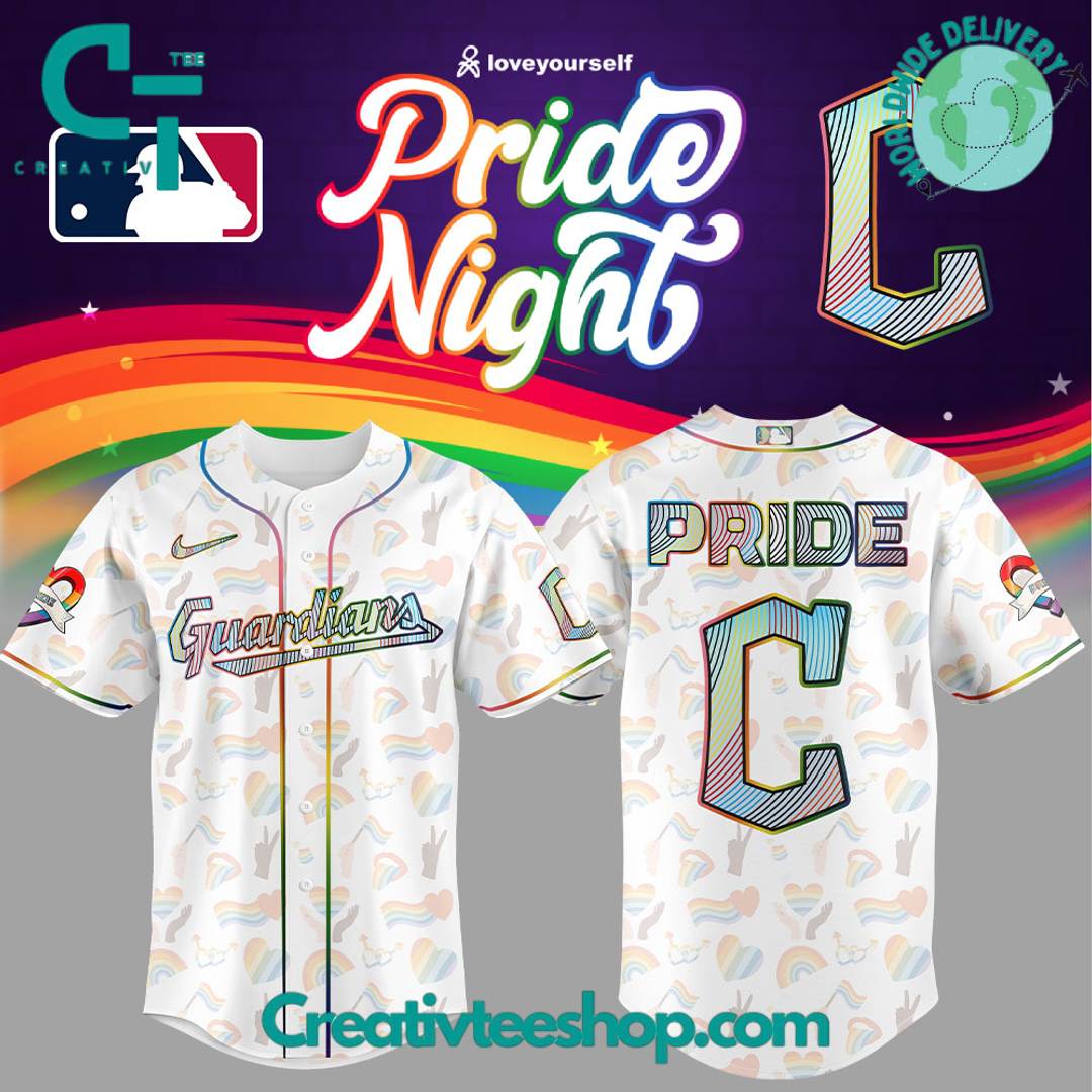 Cleveland Guardians Pride Night 2025 Special Baseball Jersey