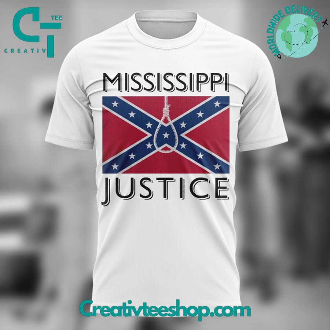 Mississippi Justice Special White Tee