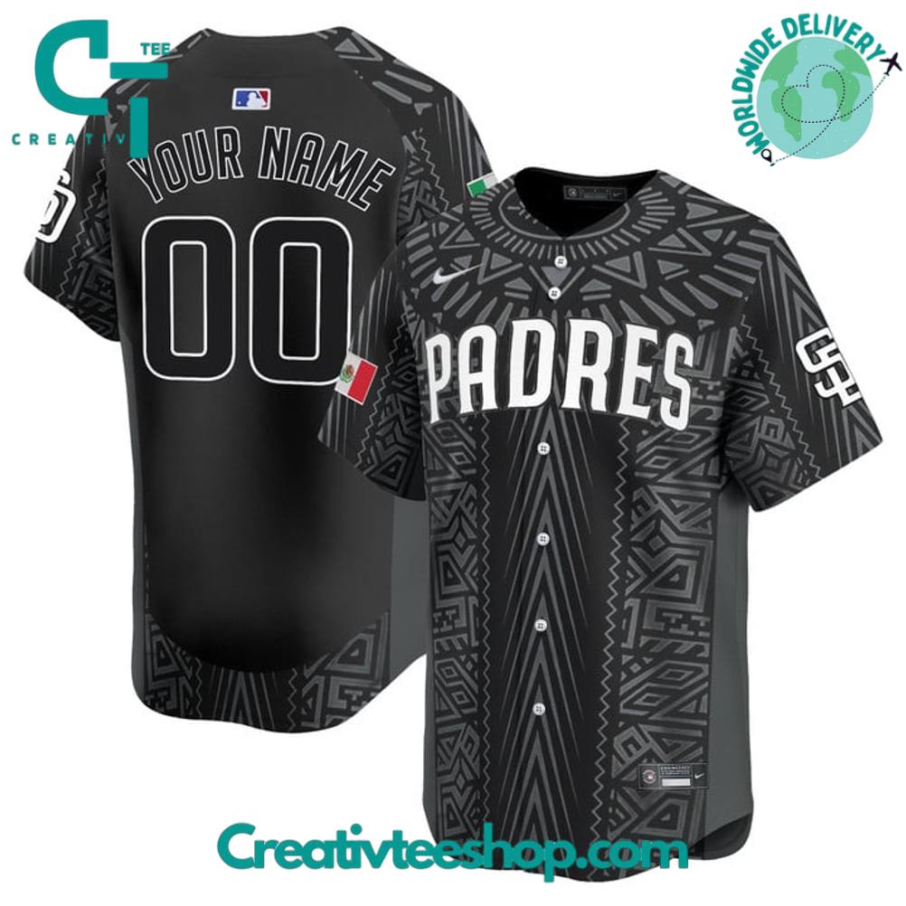 San Diego Padres 2025 Mexican Heritage Special Edition Baseball Jersey