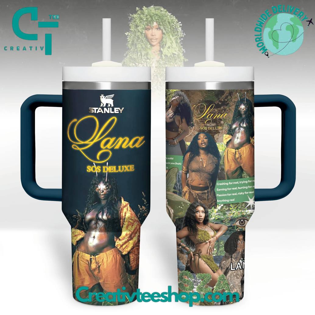 SZA Lana SOS Deluxe Tumbler 40oz with Handle
