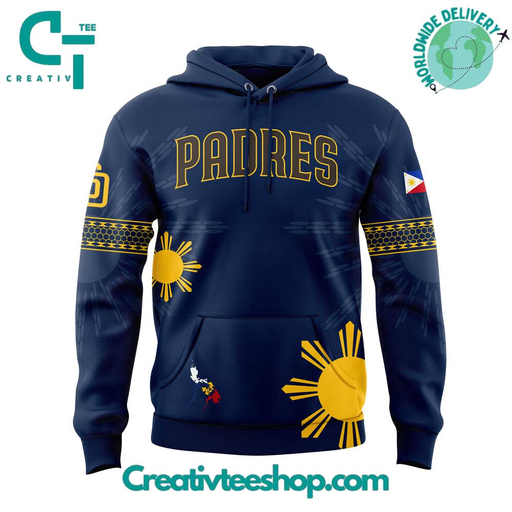 San Diego Padres Filipino Heritage Night 2025 Special Hoodie
