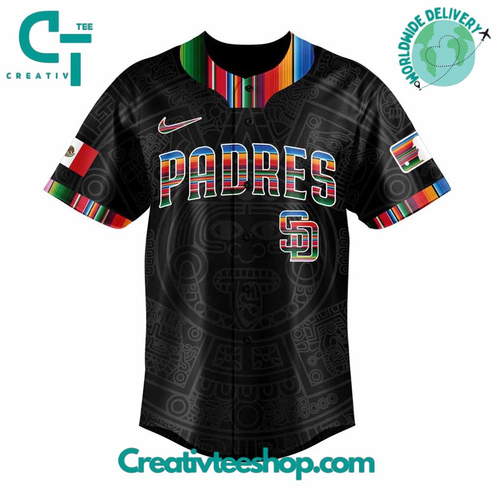 San Diego Padres Mexican Heritage Night Jersey 2025 Special Baseball Jersey