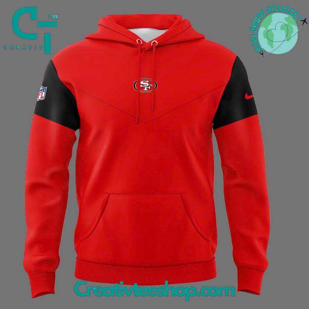 San Francisco 49ers Special New 2025 Red Hoodie