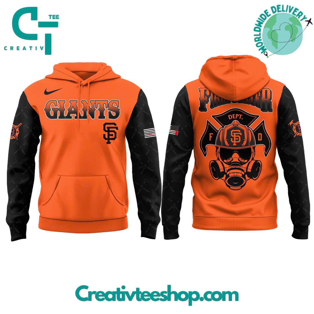 San Francisco Giants Firefighter Appreciation Day Special Hoodie