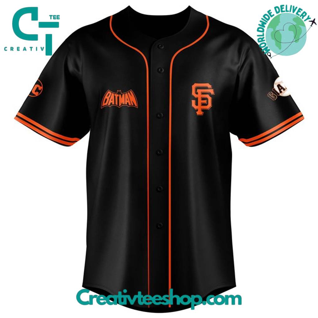 San Francisco Giants x Batman Special Baseball Jersey