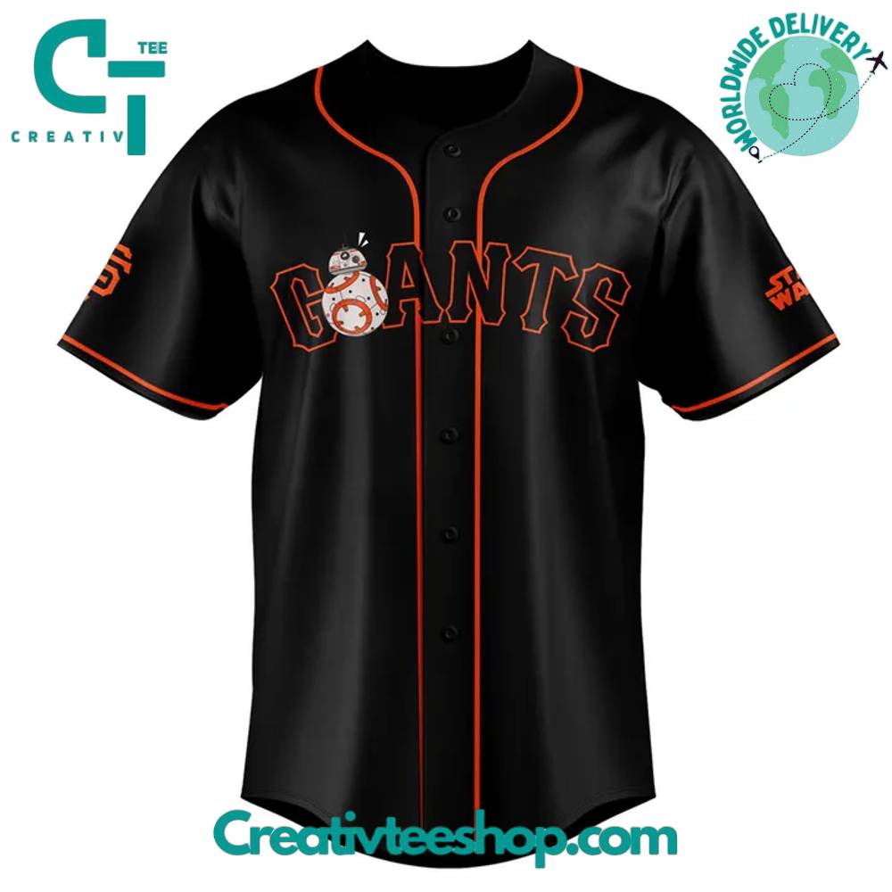 San Francisco Giants x Star Wars Special New 2025 Baseball Jersey
