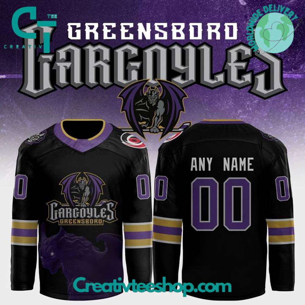 Greensboro Gargoyles Special New 2025 Hockey Jersey