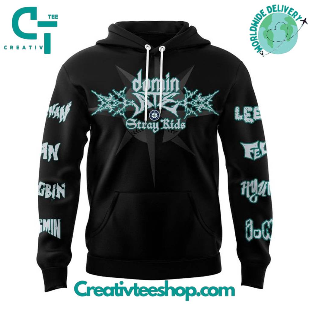 Seattle Mariners x Stray Kids 2025 Tour Special Hoodie