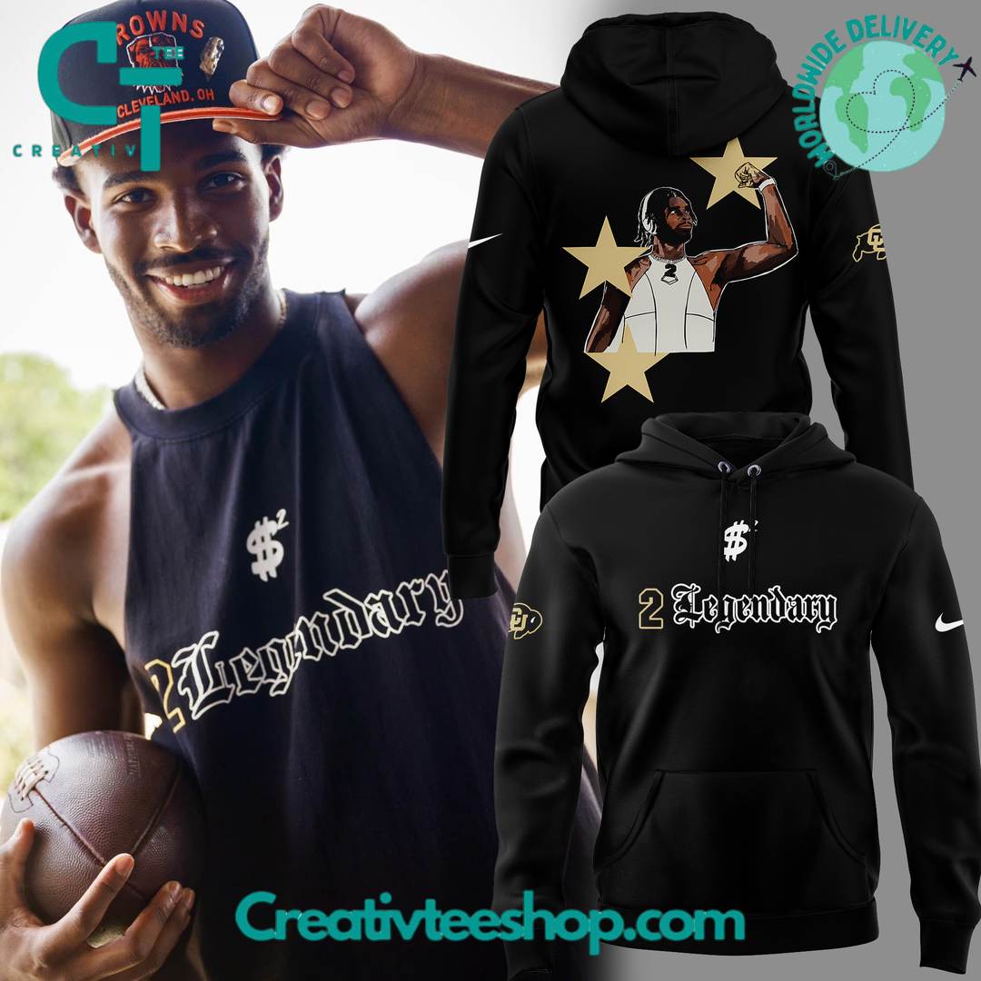 Colorado Buffaloes Shedeur Sanders 2025 Special Black Hoodie