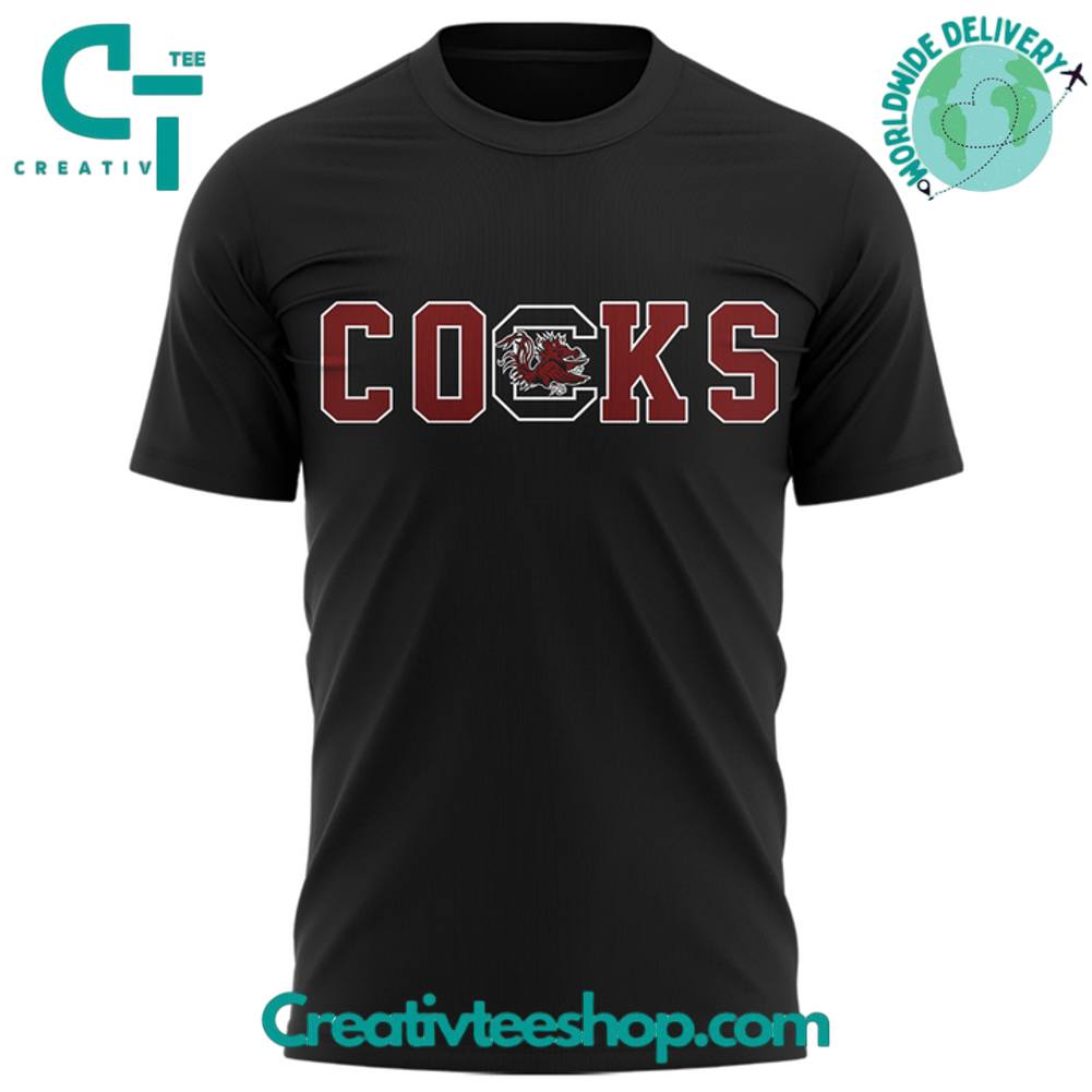 South Carolina Gamecocks Women’s Basketball COCKS Special Black Tee