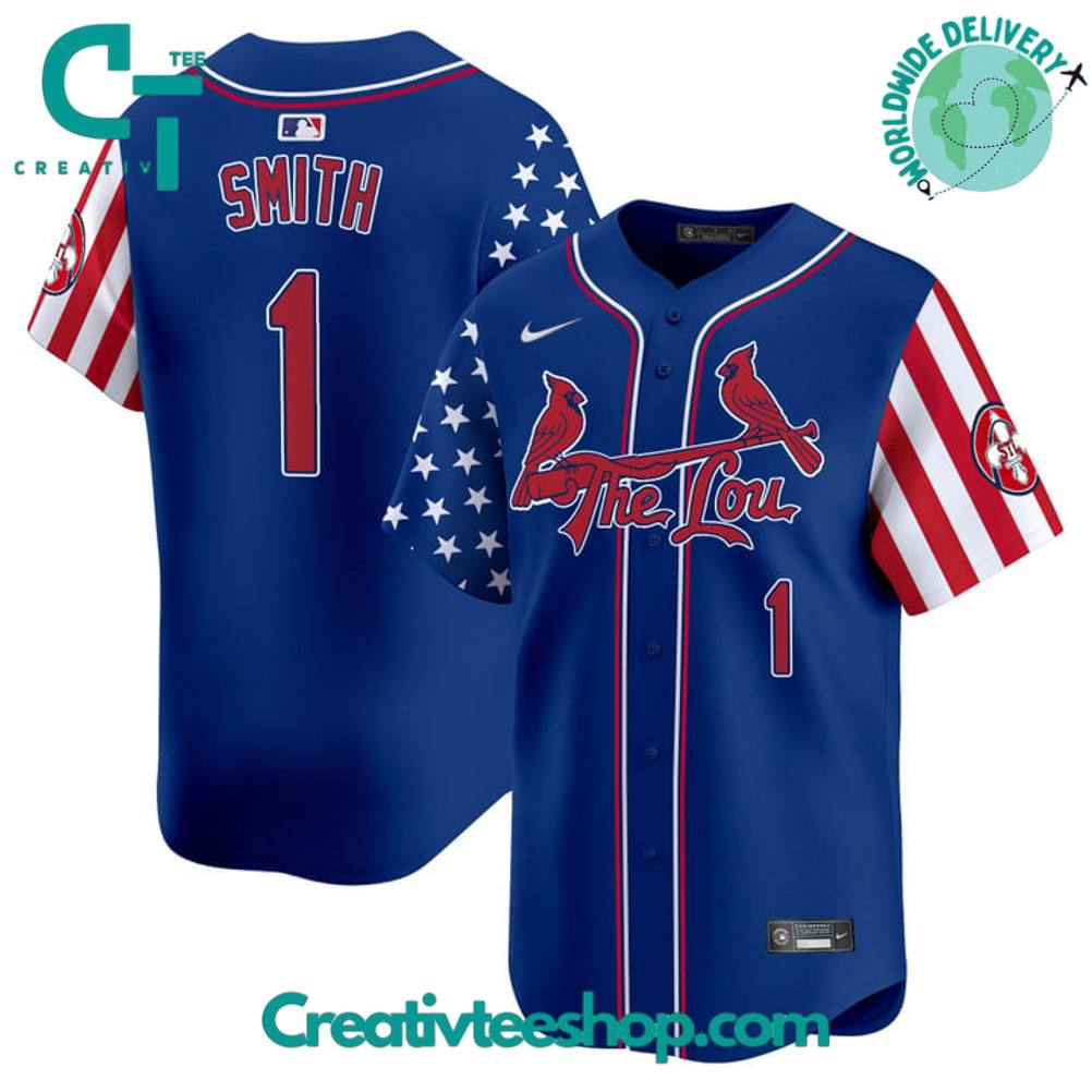 St. Louis Cardinals 2025 Memorial Day Personalized Baseball Jersey