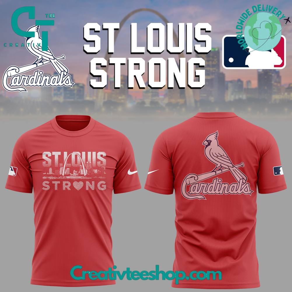 St. Louis Cardinals x St Louis Strong 2025 Special Tee