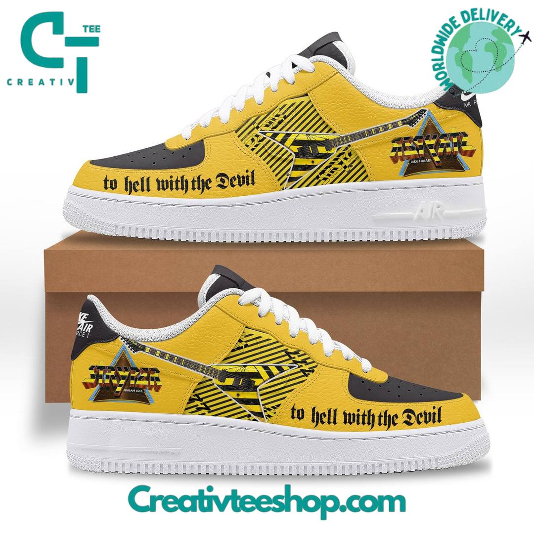 Stryper “To Hell with the Devil” Special Air Force 1 Sneaker