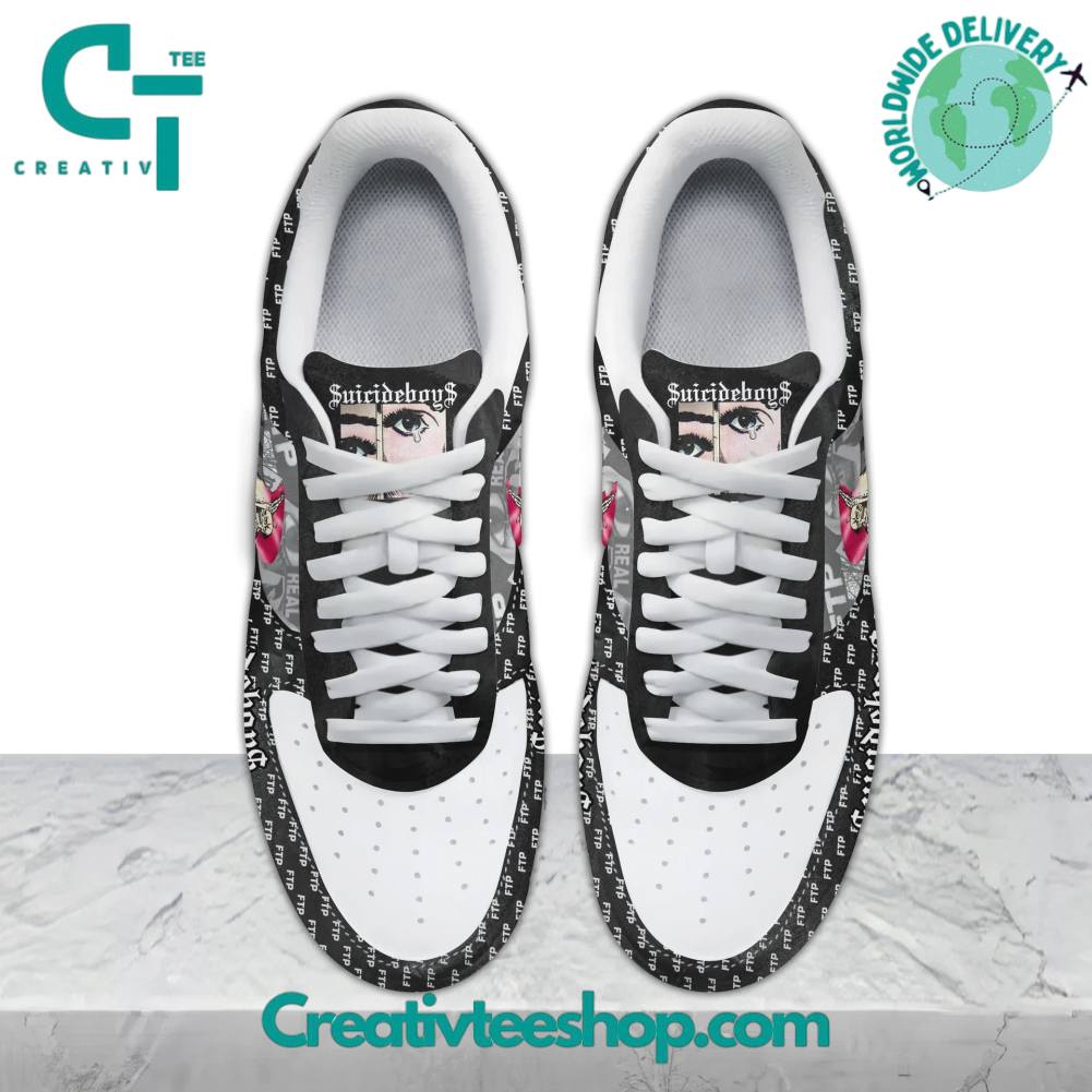 Suicideboys FTP Grey Day Special Air Force 1 Sneaker