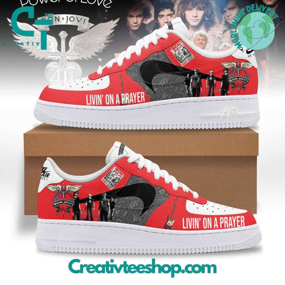 Bon Jovi “Livin’ on a Prayer” Special Air Force 1 Sneaker