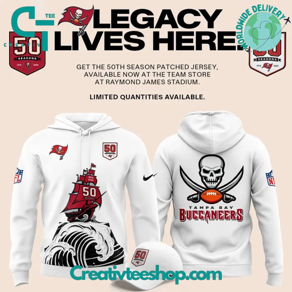 Tampa Bay Buccaneers Celebrate the legacy of 50 Seasons Special Hoodie