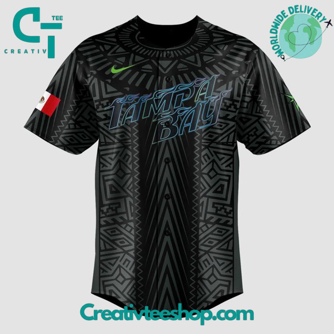Tampa Bay Rays Mexican Heritage Celebration Special Baseball Jersey