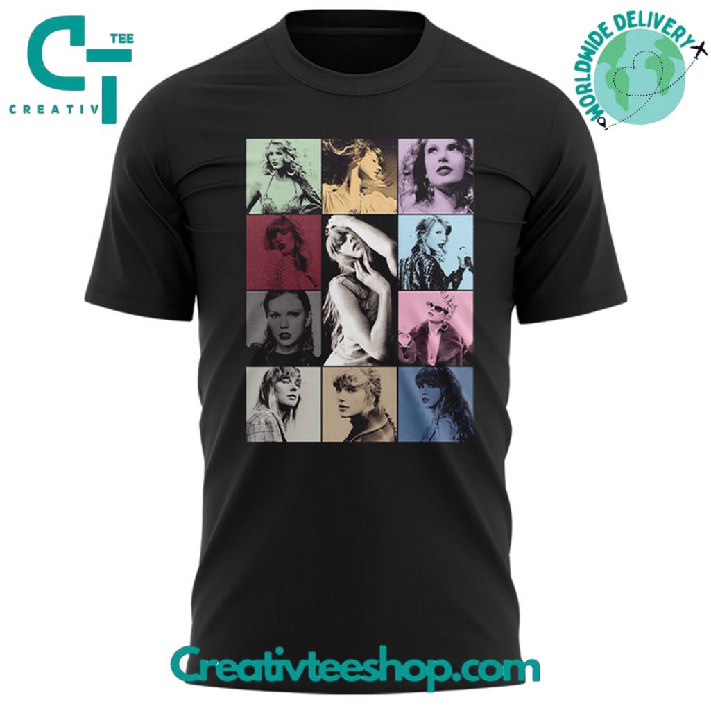 Taylor Swift X Caitlin Clark Special Black Tee