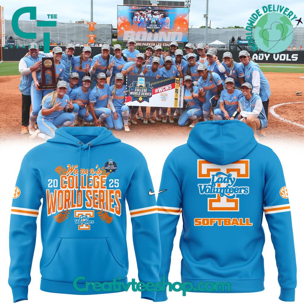 Tennessee Lady Vols 2025 NCAA Softball Women’s College World Series Special Hoodie