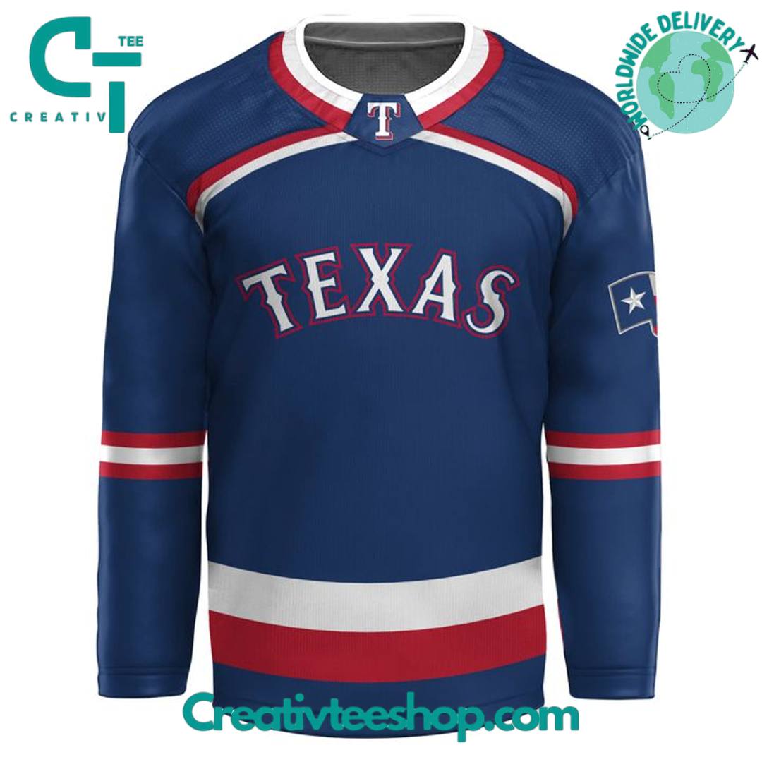 Texas Rangers Limited Edition Hockey Jersey