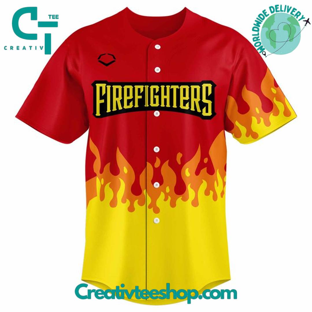 The Firefighters Special New 2025 Personalized Baseball Jersey