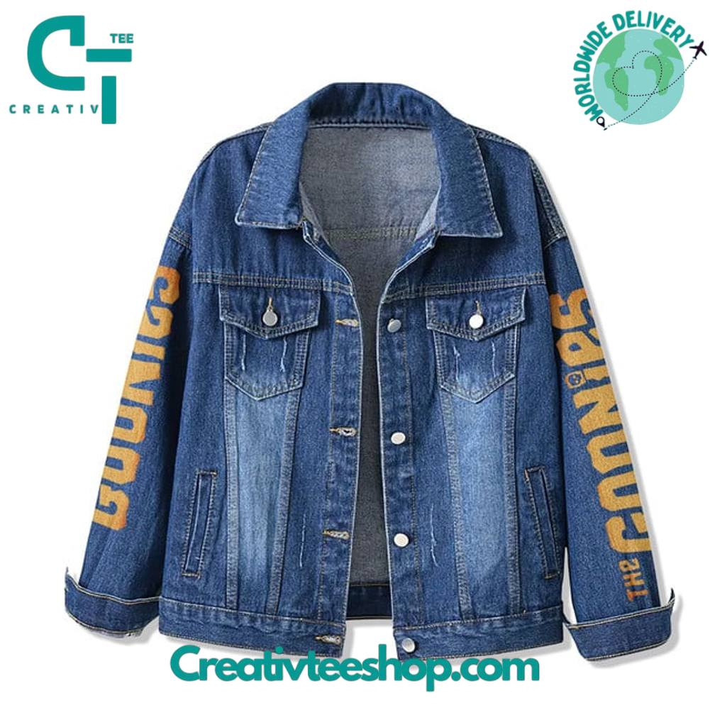 The Goonies 40th Anniversary “Never Say Die” Denim Jacket