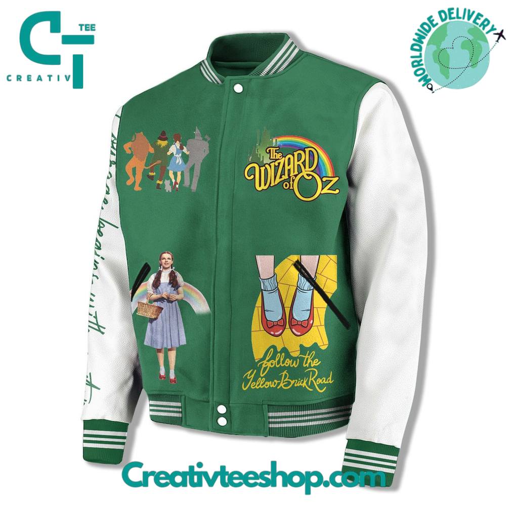 The Wizard of OZ “There is no Place like Home” Special Baseball Jacket