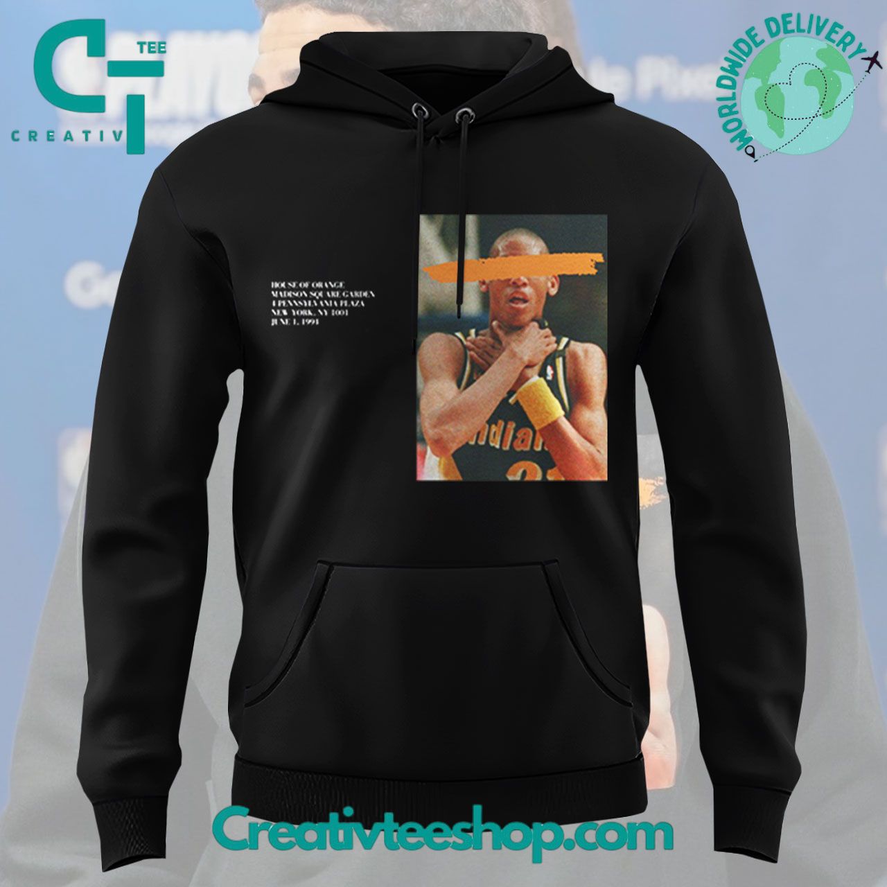 Tyrese Haliburton “Don’t Choke” Reggie Miller Playoffs Hoodie