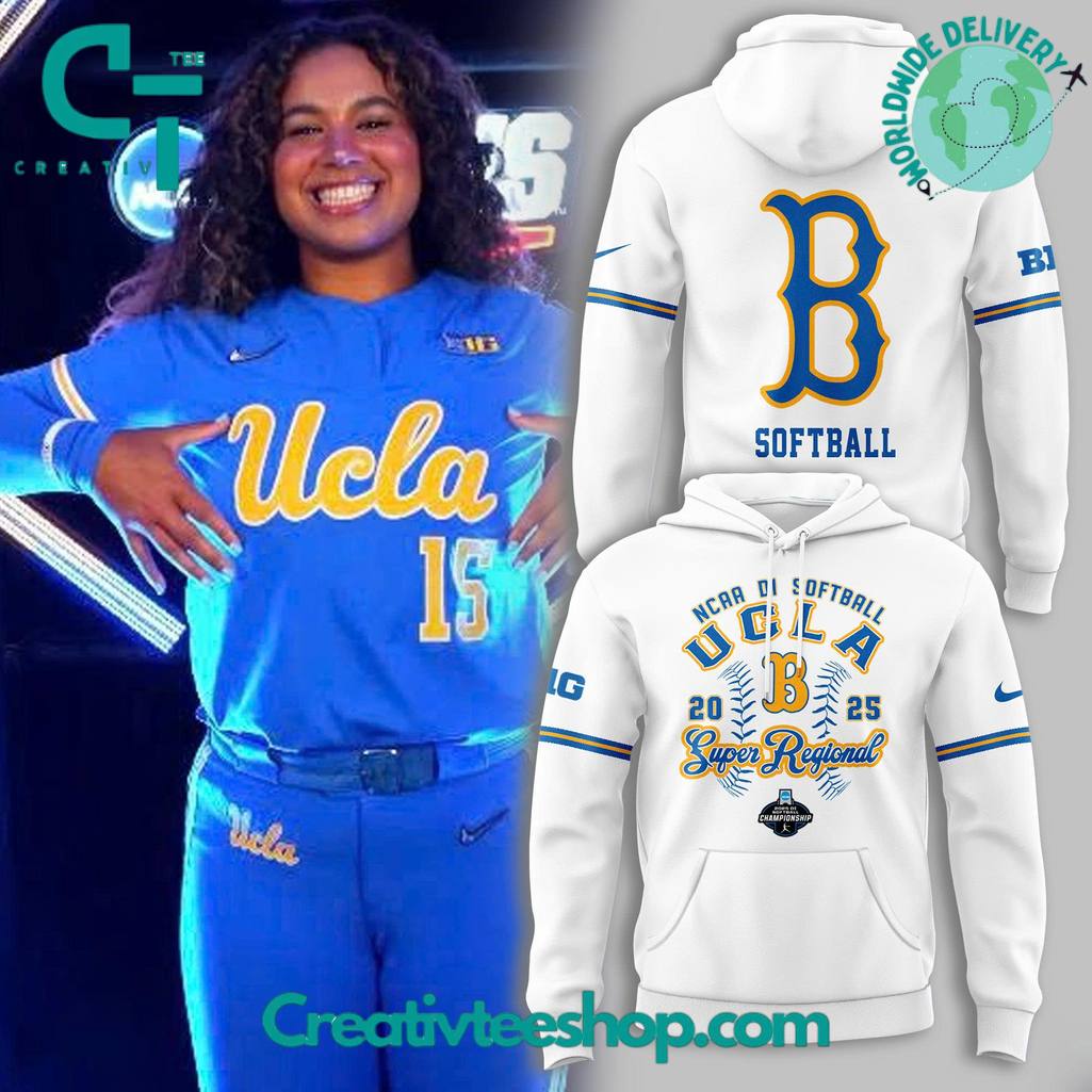 UCLA Bruins 2025 NCAA Softball Women’s College World Series Special Hoodie