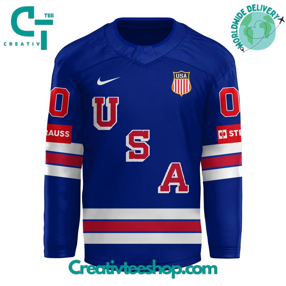 USA Ice Hockey IIHF World Champions 2025 Hockey Jersey