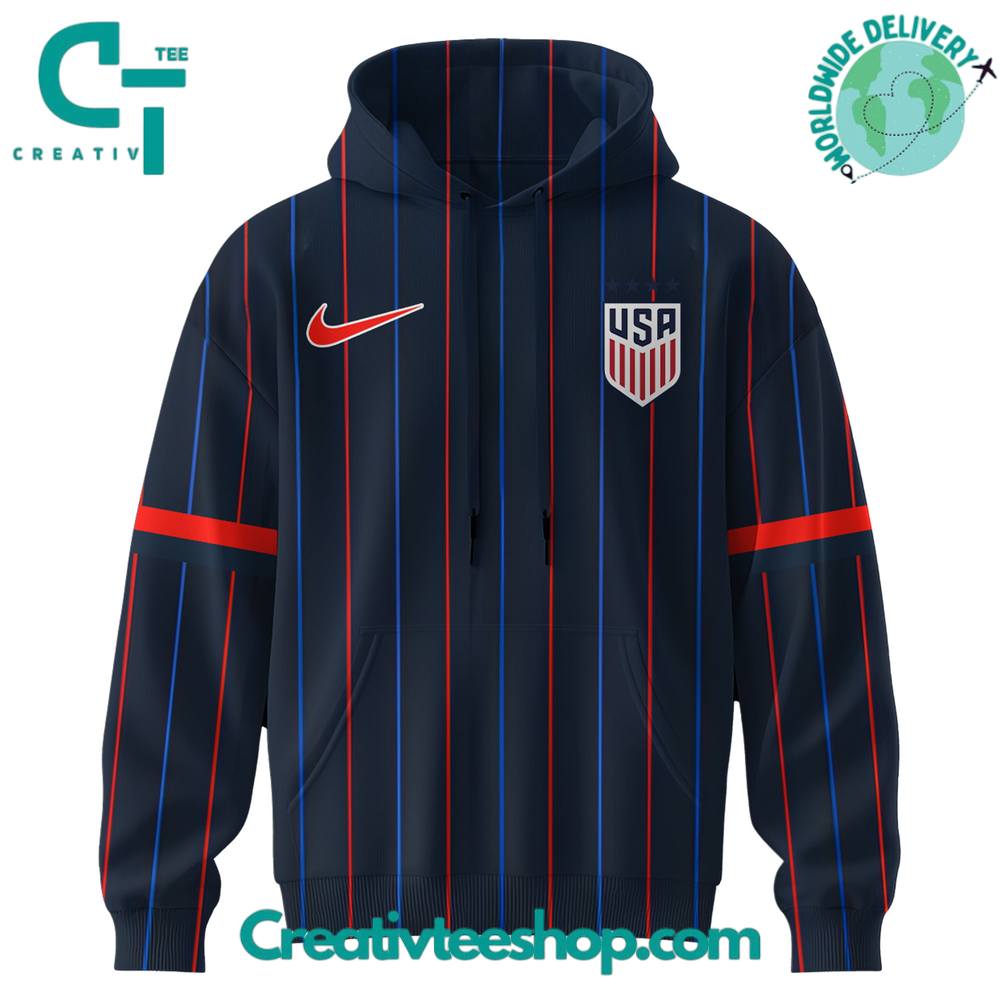 USA Soccer Heartbeat Away Stadium Special New 2025 Hoodie