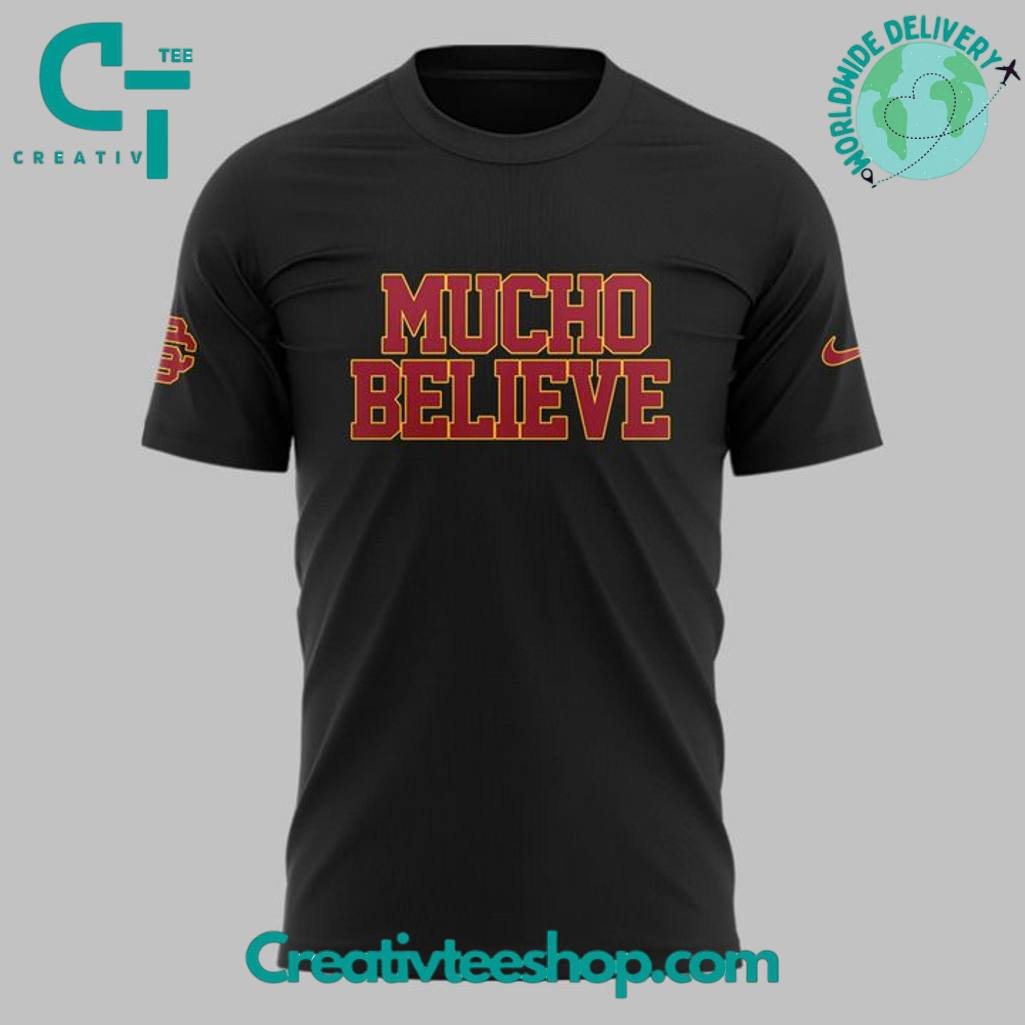 USC Trojans ‘Mucho Believe’ Special Black Tee