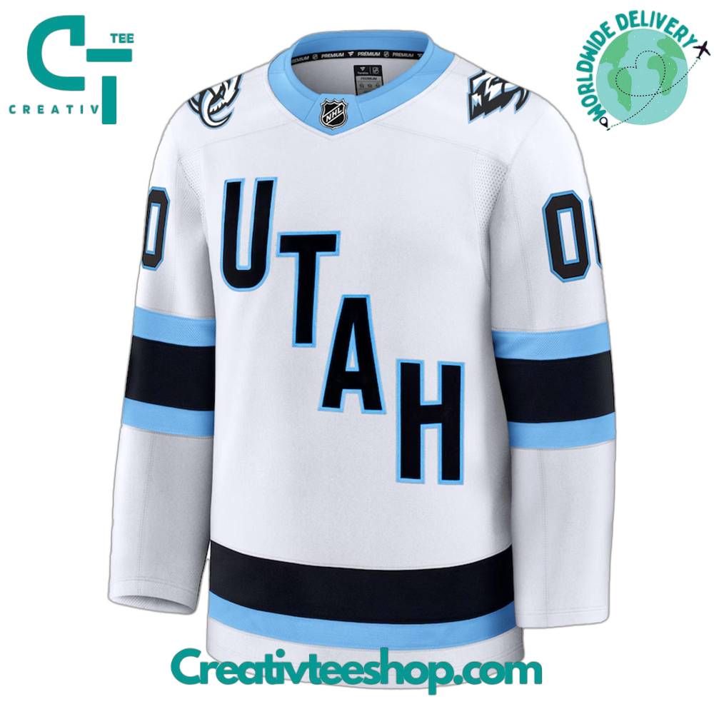 Utah Mammoth Hockey Special New Era Uniform White Jersey