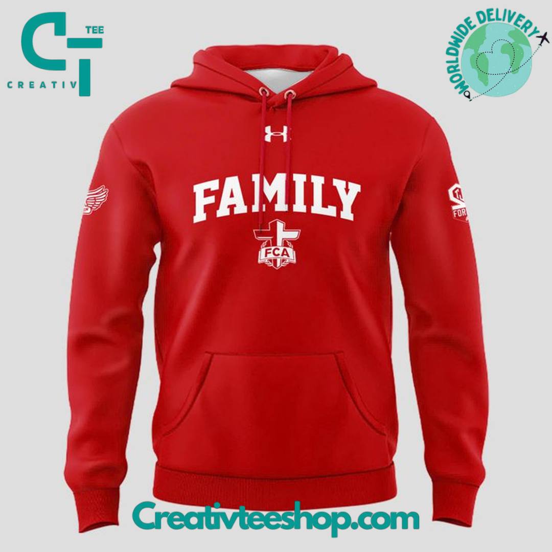 Utah Utes FAMILY Old Logo Special Red Hoodie