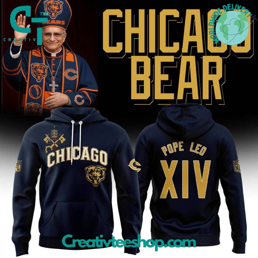 Chicago Bears x Pope Leo XIV Special Hoodie