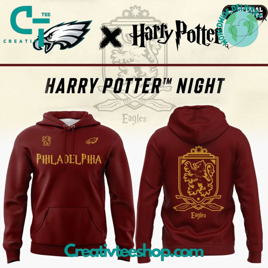 Philadelphia Eagles x Harry Potter Night Special Hoodie