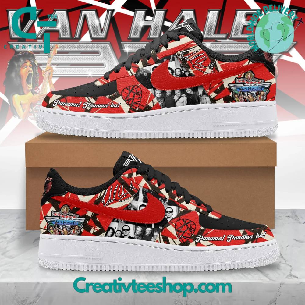 Van Halen “Panama Panama-ha” Special Air Force 1 Sneaker