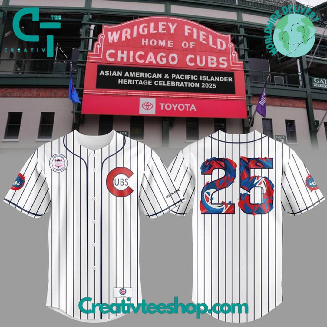 Chicago Cubs AAPI Heritage Special Edition Baseball Jersey