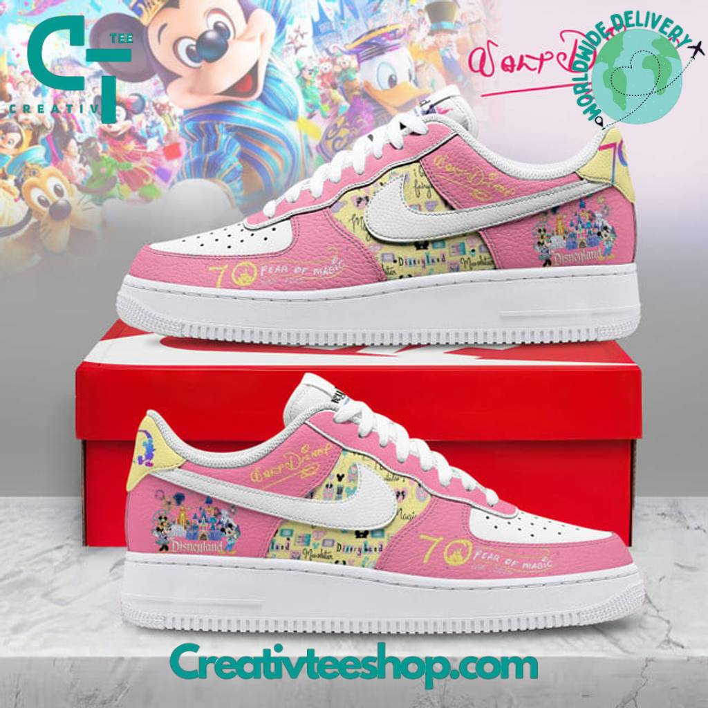 Disneyland 70 Year of Magic Limited Edition Air Force 1 Shoes